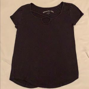 Gray seriously soft Aeropostale t-shirt